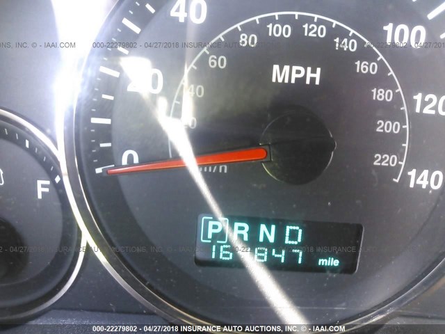 1J8HH48K26C167498 - 2006 JEEP COMMANDER GOLD photo 7