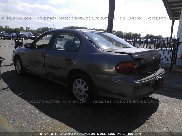 1G1NE52M7X6125596 - 1999 CHEVROLET MALIBU LS 灰色 照片 3