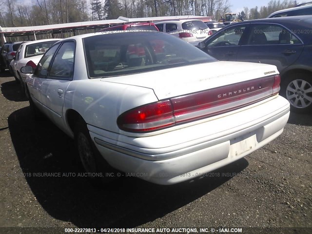 2C3HD56F5TH116556 - 1996 CHRYSLER CONCORDE LX/LXI WHITE photo 3