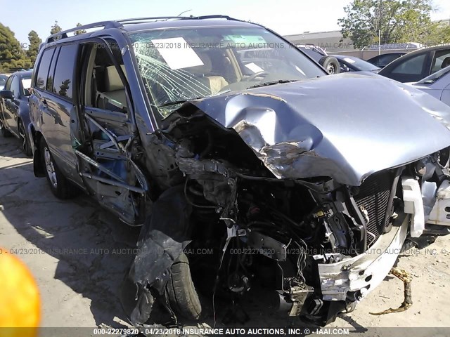 JTEDP21A770140021 - 2007 TOYOTA HIGHLANDER SPORT/LIMITED BLUE photo 6