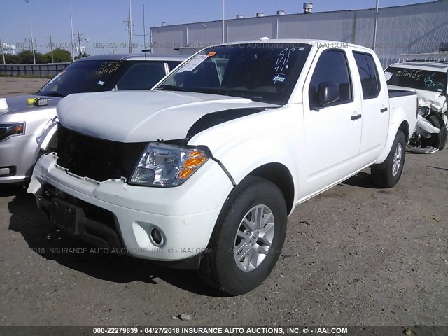 1N6DD0ER4HN765348 - 2017 NISSAN FRONTIER S/SV/SL/PRO-4X WHITE photo 2