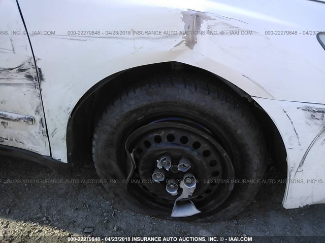 1HGCM56383A128793 - 2003 HONDA ACCORD LX WHITE photo 6