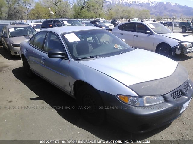 1G2WK52J11F236294 - 2001 PONTIAC GRAND PRIX SE SILVER photo 1