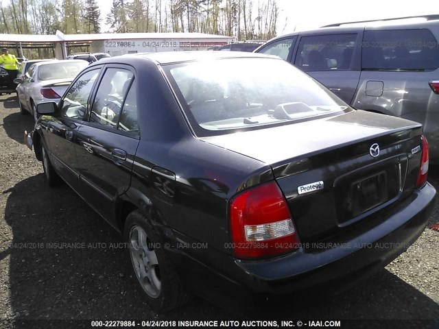 JM1BJ2217Y0302601 - 2000 MAZDA PROTEGE ES 黑色 照片 3