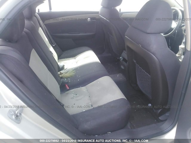 1G1ZB5EB0AF139495 - 2010 CHEVROLET MALIBU LS ოქროსფერი ფოტო 8
