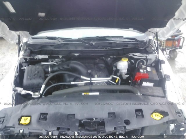1C6RR7FT2HS509148 - 2017 RAM 1500 ST WHITE photo 10