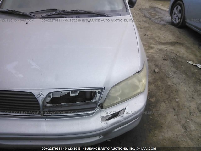 JA3AJ36E93U099726 - 2003 MITSUBISHI LANCER LS SILVER photo 6