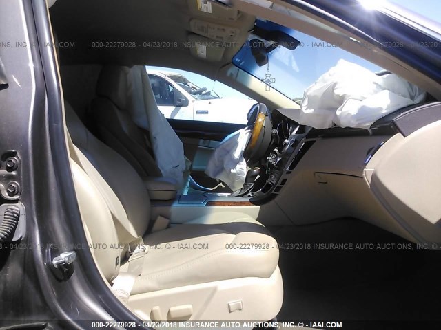 1G6DE8E5XC0141297 - 2012 CADILLAC CTS LUXURY COLLECTION GOLD photo 5