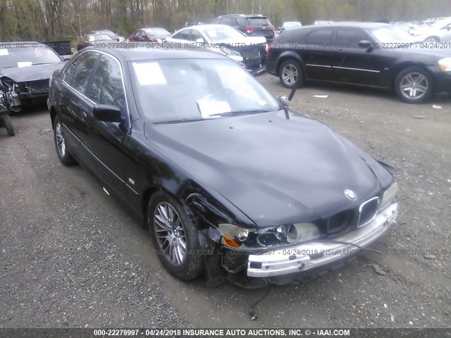 WBADT63422CH92972 - 2002 BMW 530 I AUTOMATIC BLACK photo 1