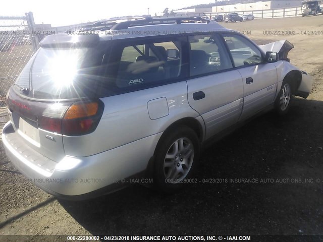 4S3BH675047627865 - 2004 SUBARU LEGACY OUTBACK AWP 银色 照片 4