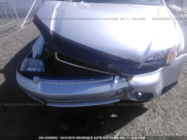 4S3BH675047627865 - 2004 SUBARU LEGACY OUTBACK AWP 银色 照片 6