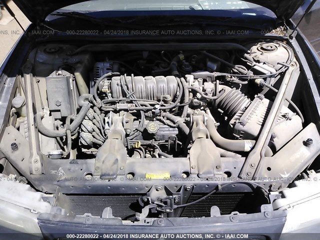 2G4WB52K911261791 - 2001 BUICK REGAL LS 绿色 照片 10