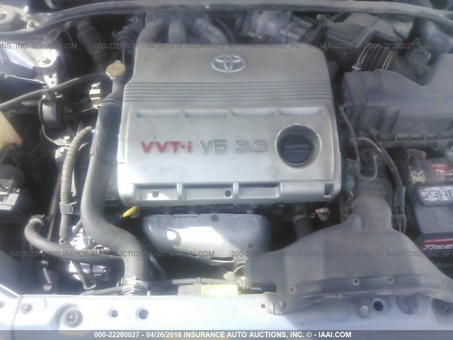 4T1FA38P36U095371 - 2006 TOYOTA CAMRY SOLARA SE/SLE ღია ლურჯი ფოტო 10