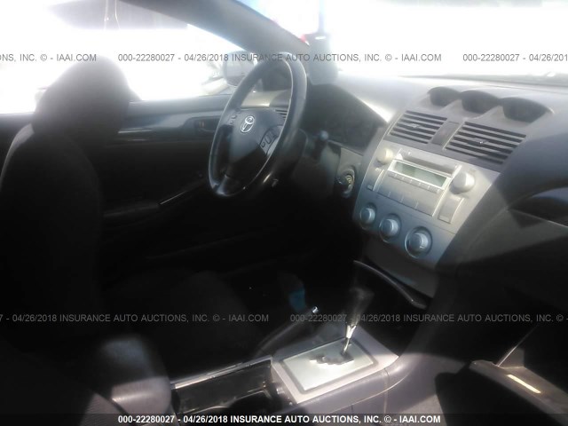 4T1FA38P36U095371 - 2006 TOYOTA CAMRY SOLARA SE/SLE ღია ლურჯი ფოტო 5