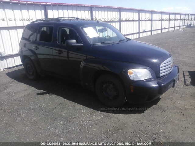 3GNCA33BX9S592447 - 2009 CHEVROLET HHR LS შავი ფოტო 1