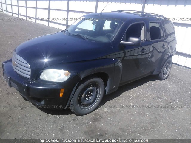 3GNCA33BX9S592447 - 2009 CHEVROLET HHR LS შავი ფოტო 2