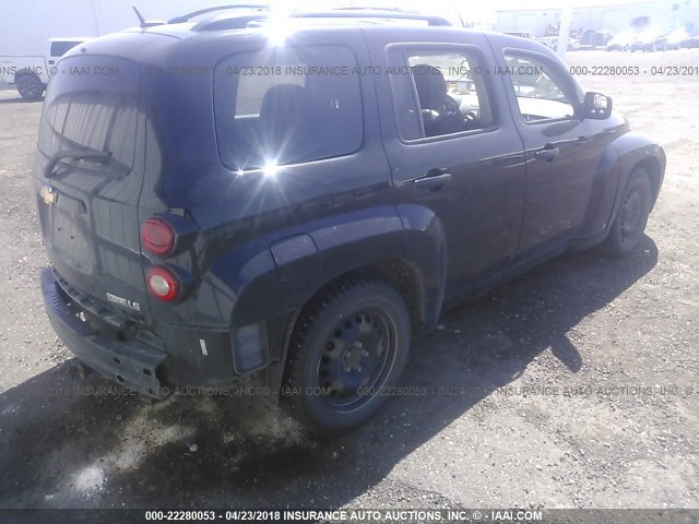 3GNCA33BX9S592447 - 2009 CHEVROLET HHR LS შავი ფოტო 4