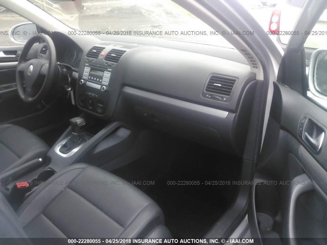 3VWEF71K57M065329 - 2007 VOLKSWAGEN JETTA WOLFSBURG 银色 照片 5