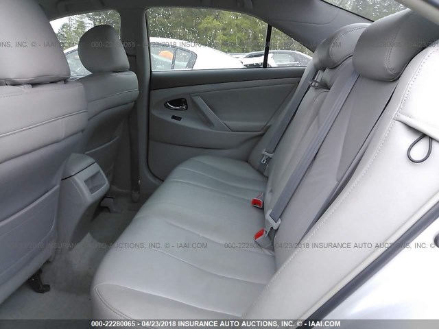 4T1BE46KX7U008325 - 2007 TOYOTA CAMRY NEW GENERAT CE/LE/XLE/SE SILVER photo 8