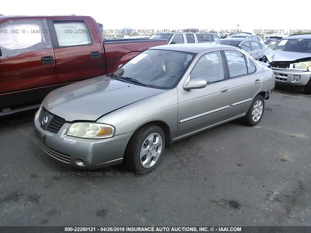 3N1CB51D65L514387 - 2005 NISSAN SENTRA 1.8/1.8S GRAY photo 2