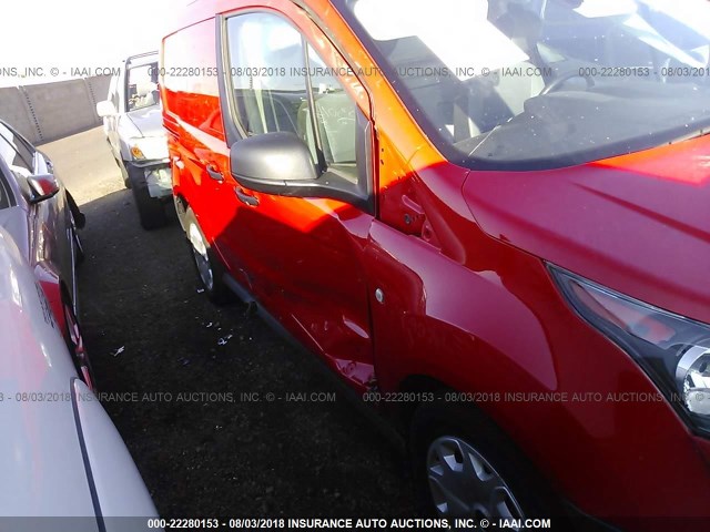 NM0LS6E71H1320477 - 2017 FORD TRANSIT CONNECT XL RED photo 6