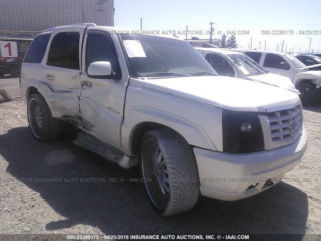 1GYEK63N62R304596 - 2002 CADILLAC ESCALADE LUXURY 白色 照片 1