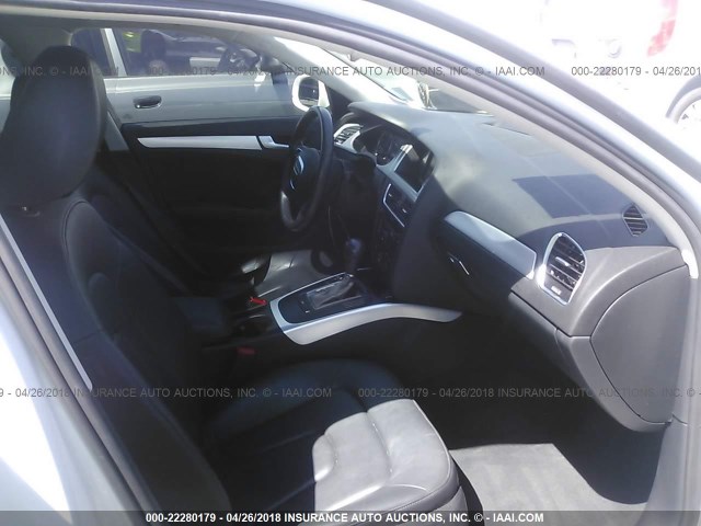 WAUAFAFL4CA115271 - 2012 AUDI A4 PREMIUM WHITE photo 5