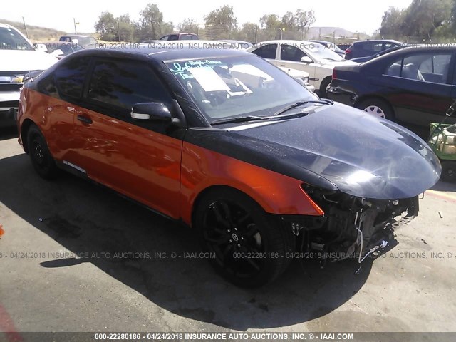 JTKJF5C7XFJ005680 - 2015 TOYOTA SCION TC 橙色 照片 1