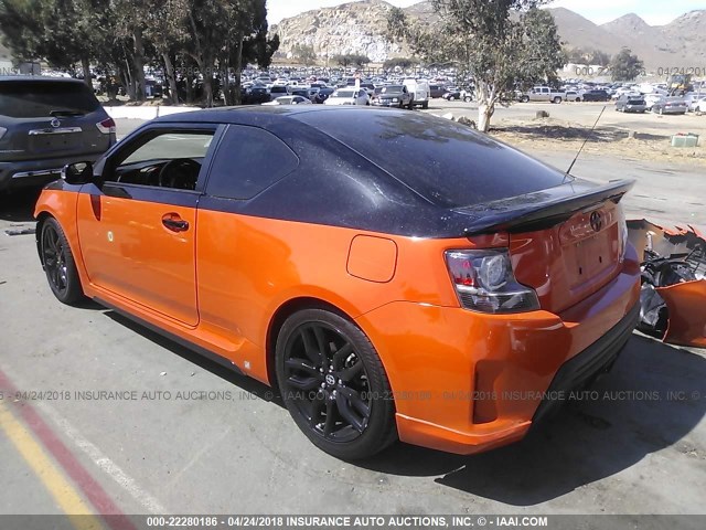 JTKJF5C7XFJ005680 - 2015 TOYOTA SCION TC 橙色 照片 3