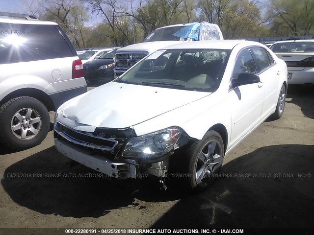 1G1ZB5E18BF107824 - 2011 CHEVROLET MALIBU LS 白色 照片 2