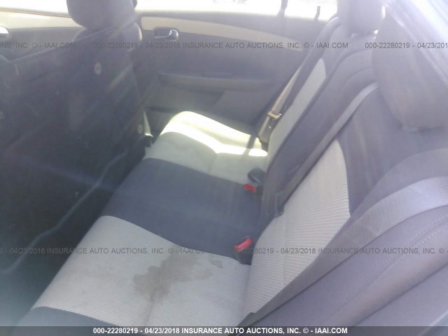 1G1ZC5EB1AF268049 - 2010 CHEVROLET MALIBU 1LT 棕色 照片 8