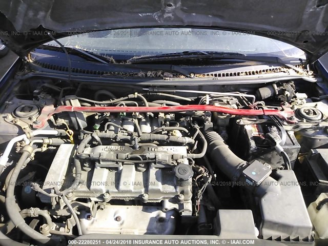 JM1BJ245921606000 - 2002 MAZDA PROTEGE PR5 蓝色 照片 10