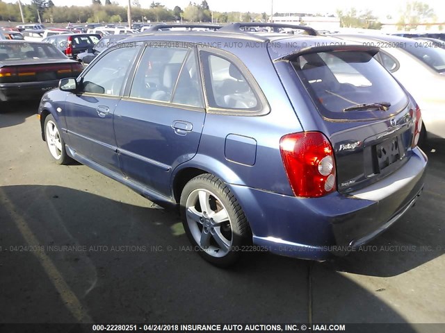 JM1BJ245921606000 - 2002 MAZDA PROTEGE PR5 蓝色 照片 3