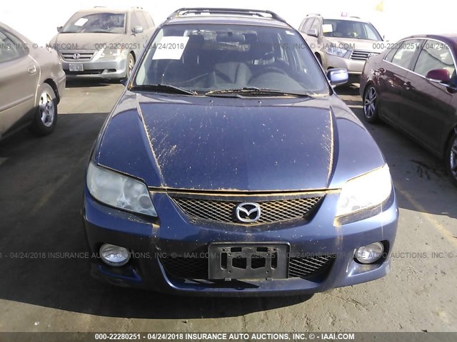 JM1BJ245921606000 - 2002 MAZDA PROTEGE PR5 蓝色 照片 6