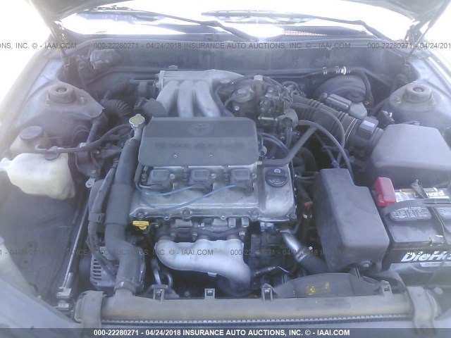 JT2BF12K8T0185844 - 1996 TOYOTA CAMRY LE/XLE/SE მწვანე ფოტო 10