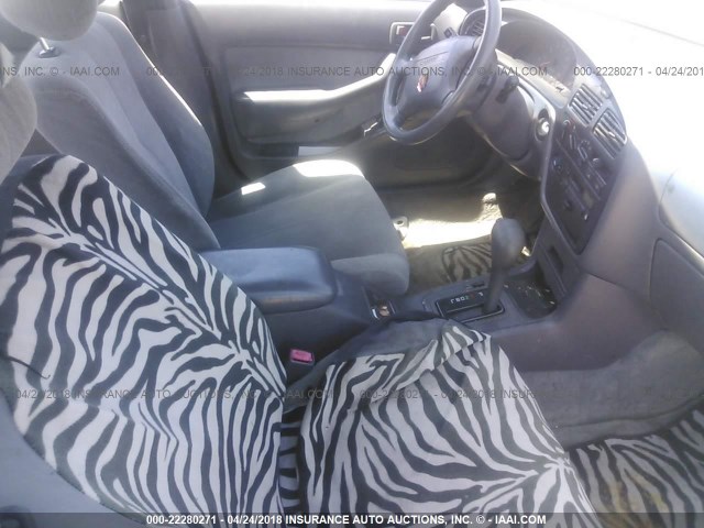 JT2BF12K8T0185844 - 1996 TOYOTA CAMRY LE/XLE/SE მწვანე ფოტო 5