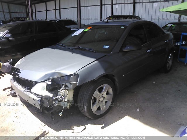 1G2ZG57B184154815 - 2008 PONTIAC G6 SE GRAY photo 2