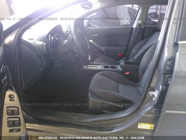 1G2ZG57B184154815 - 2008 PONTIAC G6 SE GRAY photo 5