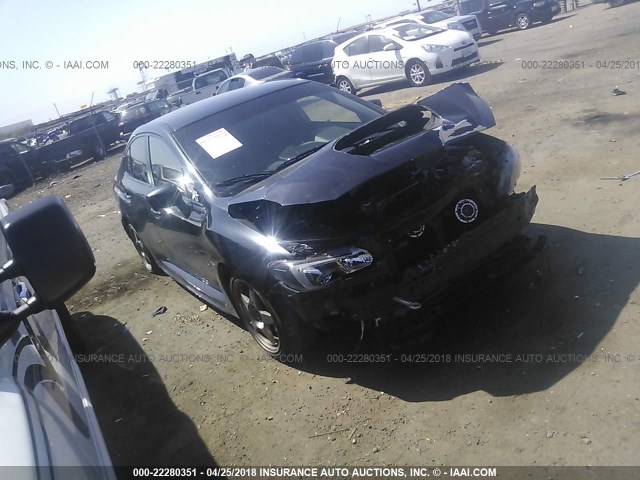 JF1VA1B68G9833745 - 2016 SUBARU WRX GRAY photo 1