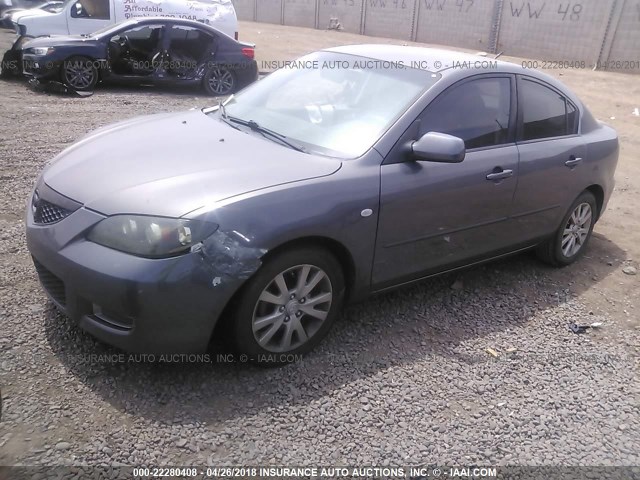 JM1BK32F371732181 - 2007 MAZDA 3 I ვერცხლისფერი ფოტო 2