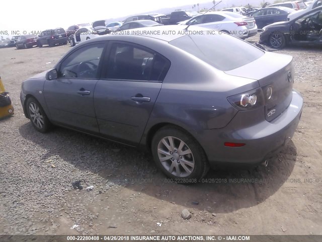 JM1BK32F371732181 - 2007 MAZDA 3 I ვერცხლისფერი ფოტო 3