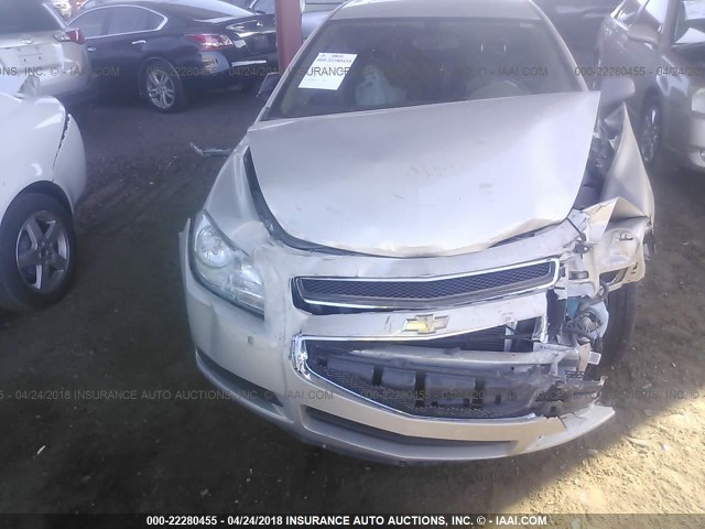 1G1ZB5EB8AF133041 - 2010 CHEVROLET MALIBU LS 棕色 照片 6