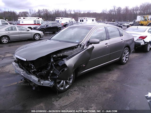 JNKAY01F16M262609 - 2006 INFINITI M35 SPORT TAN photo 2