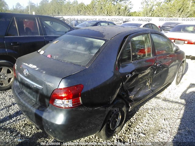 JTDBT923771128459 - 2007 TOYOTA YARIS BLACK photo 6