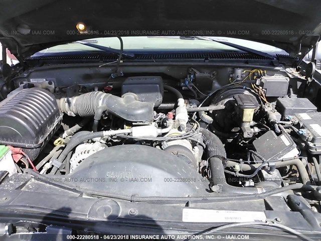 1GNEK13R7XJ483062 - 1999 CHEVROLET TAHOE K1500 灰色 照片 10