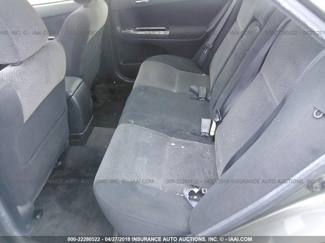 JTDBF32K830139563 - 2003 TOYOTA CAMRY LE/XLE GRAY photo 8