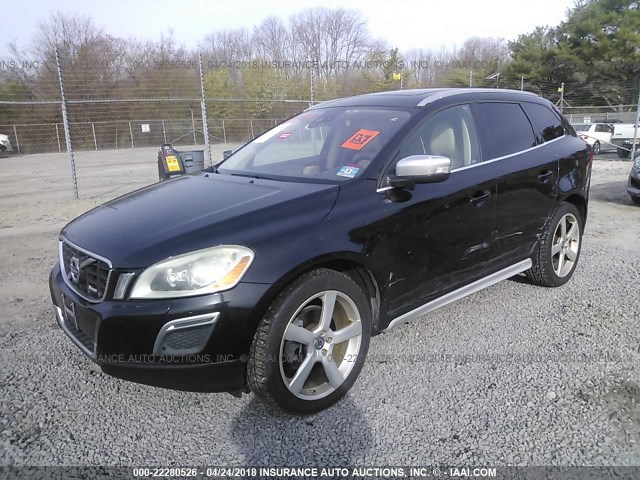 YV4992DZ6A2099122 - 2010 VOLVO XC60 T6 BLACK photo 2