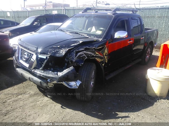 1N6AD0EV1BC436786 - 2011 NISSAN FRONTIER S/SV/SL/PRO-4X BLACK photo 2