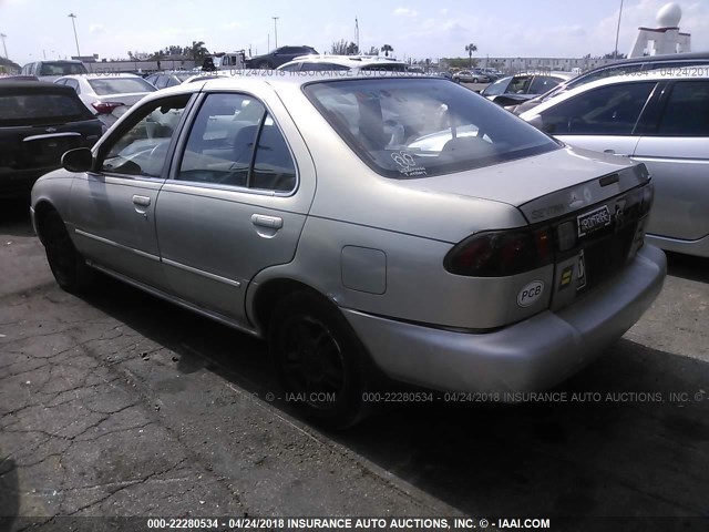 1N4AB41D7XC723527 - 1999 NISSAN SENTRA XE/GXE SILVER photo 3