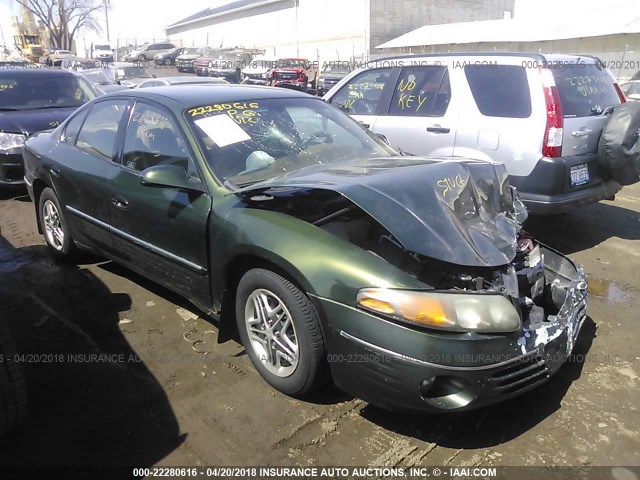 1G2HX54K3Y4257735 - 2000 PONTIAC BONNEVILLE SE GREEN photo 1